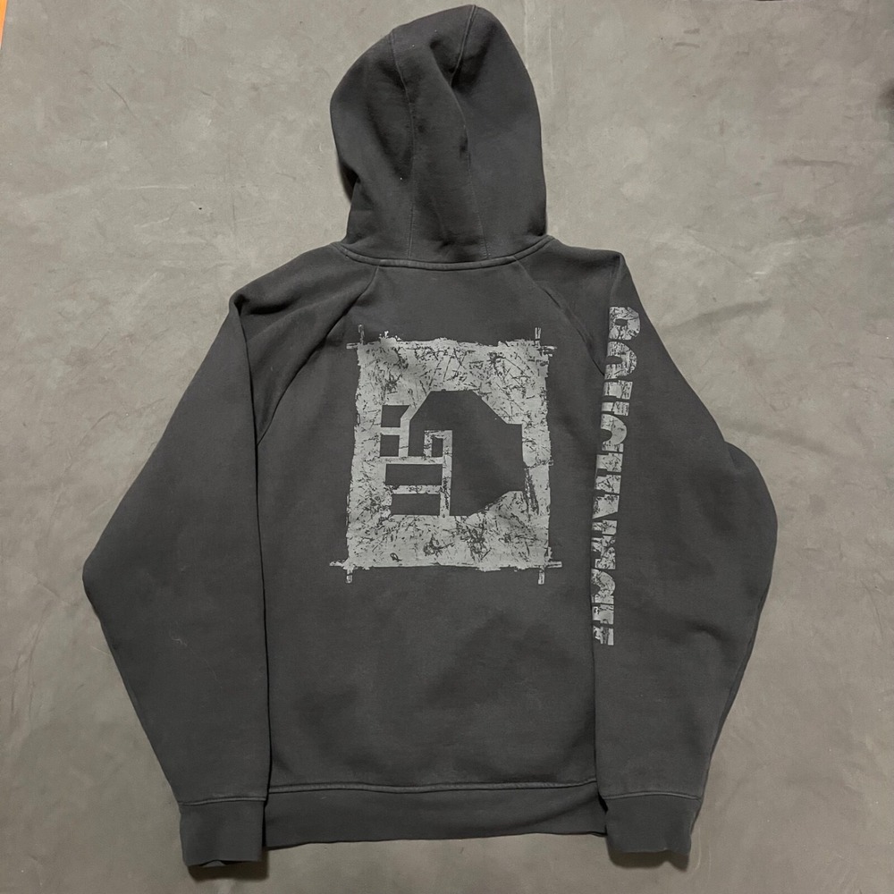 Cabela's Grey Roughneck Pullover Hooded‎ Sweatshirt Hoodie Mens Large